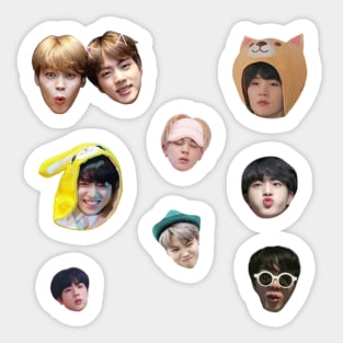 bts sticker pack Sticker